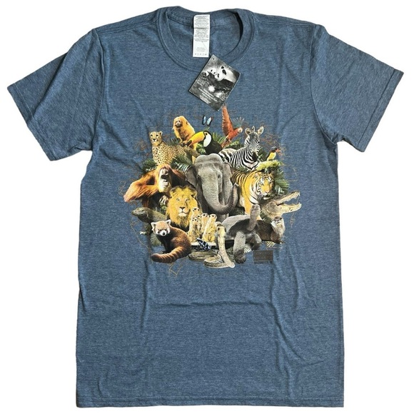 Vintage Animal Graphic Tee - Picture 1 of 5